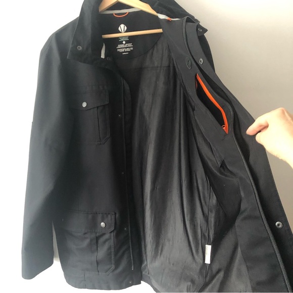 Sunice Typhoon Murgon Zephal Black Shelltech Waterproof Jacket Men's Size L - Picture 11 of 13